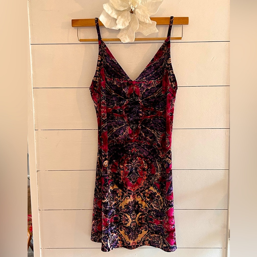 Free People Intimately, Velour Slip Dress